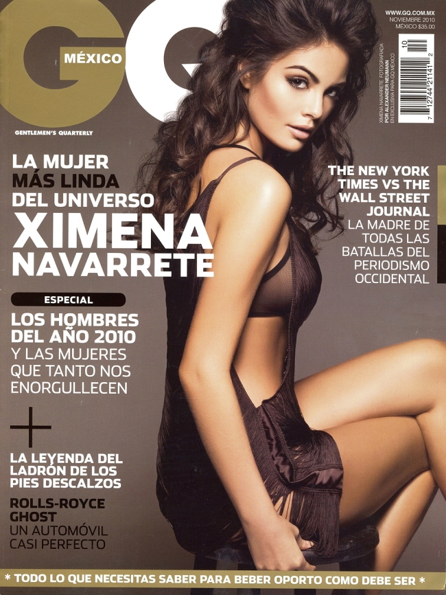 crowned miss universe 2010 ximena navarrete appears for the november cover 